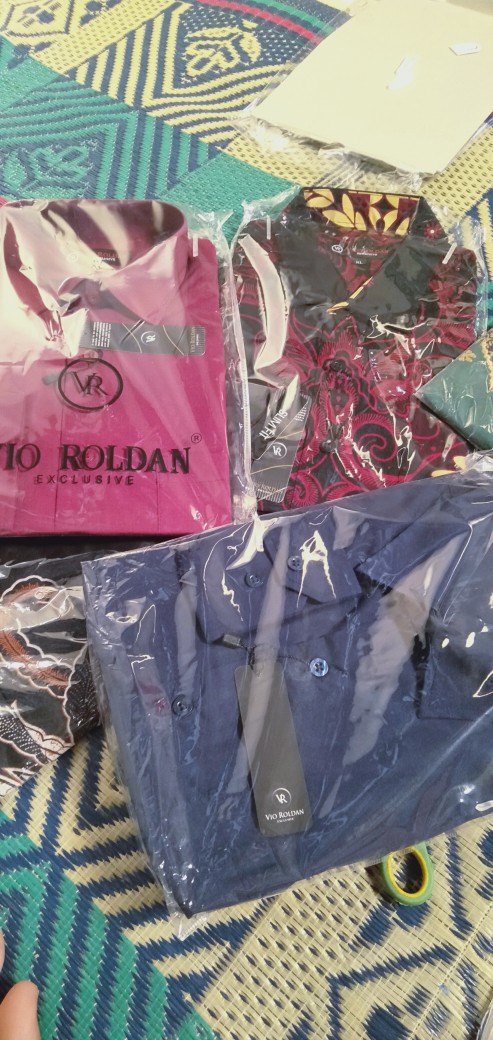 Bswart Batik Hrb026 Kenongo Hem Pendek Padi Pekalongan M L Xl Xxl Batik Pria Murah Modern Grosir-hem