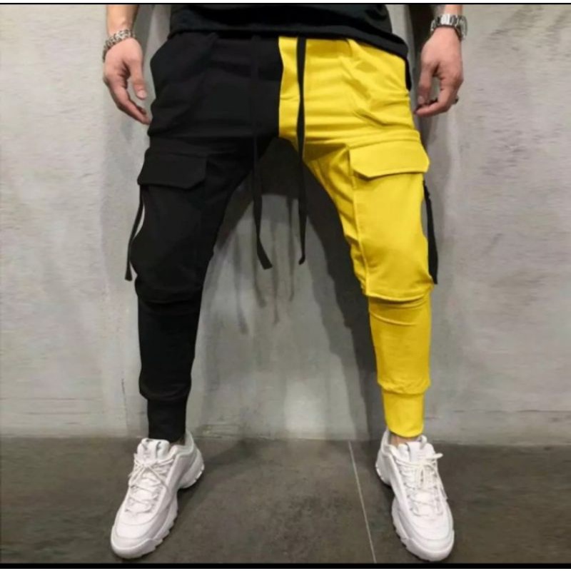 celana Jogger harem 2 warna pria / joggers pants street fashion hip hop two color