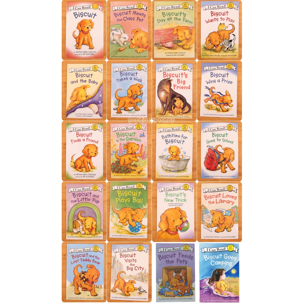1 SET = 20 BOOKS / Children Educational English Book  / I CAN READ / BISCUIT / 16 PAGES PER BOOK