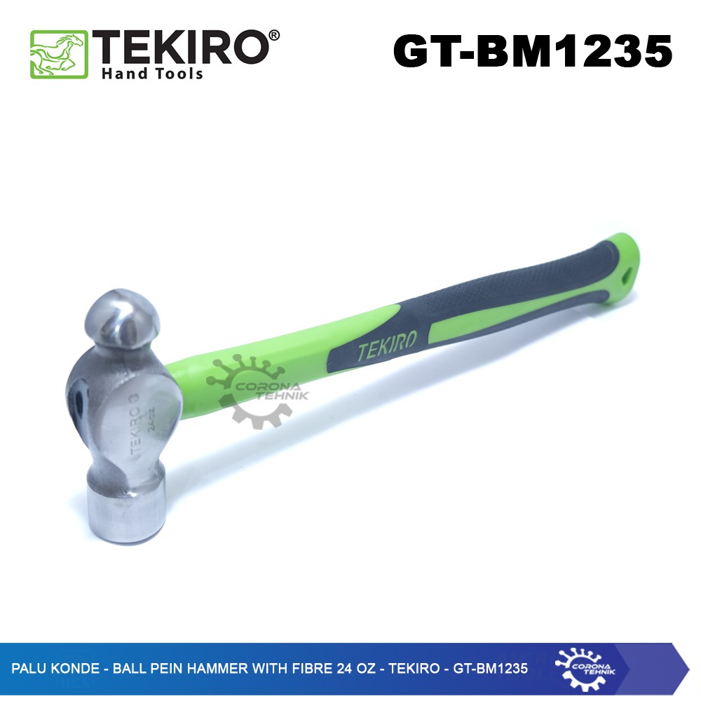 GT-BM1235 - Palu Konde - Ball Pein Hammer With Fibre 24 OZ - Tekiro