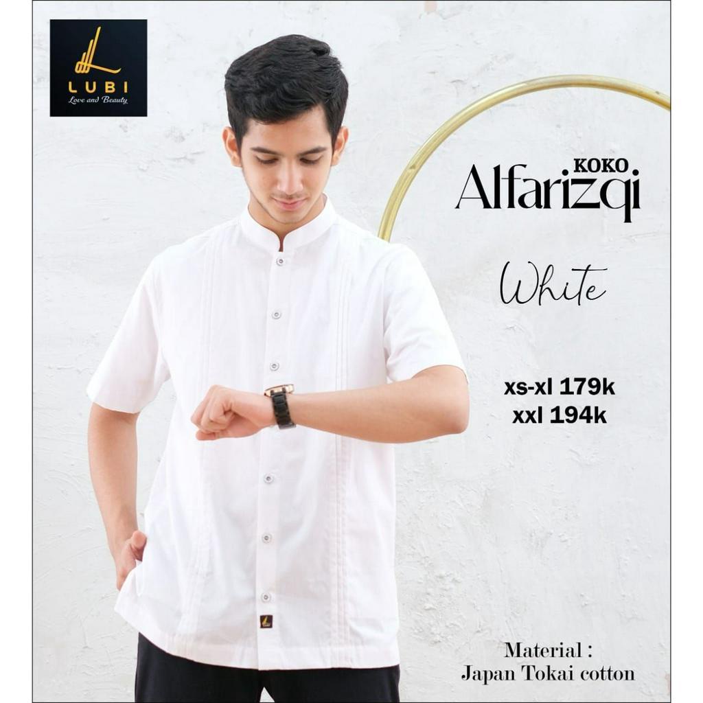 LUBI Koko ALFARIZQI bahan Japan Tokai Cotton terbarui nyaman dan casual bisa COD keren