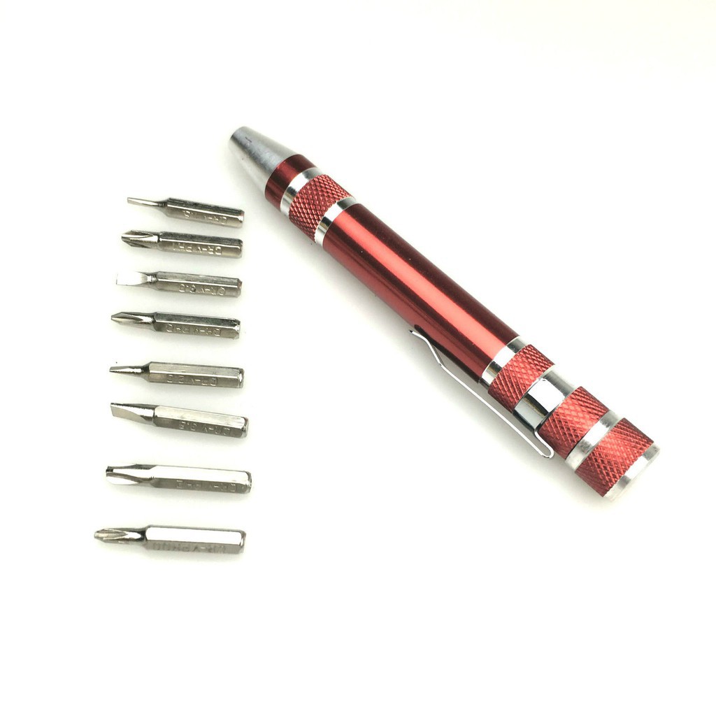 Hot Sale/8In1 Alat Perbaikan Elektrik Gadget Mini Pen Style Precision Screwdriver Set