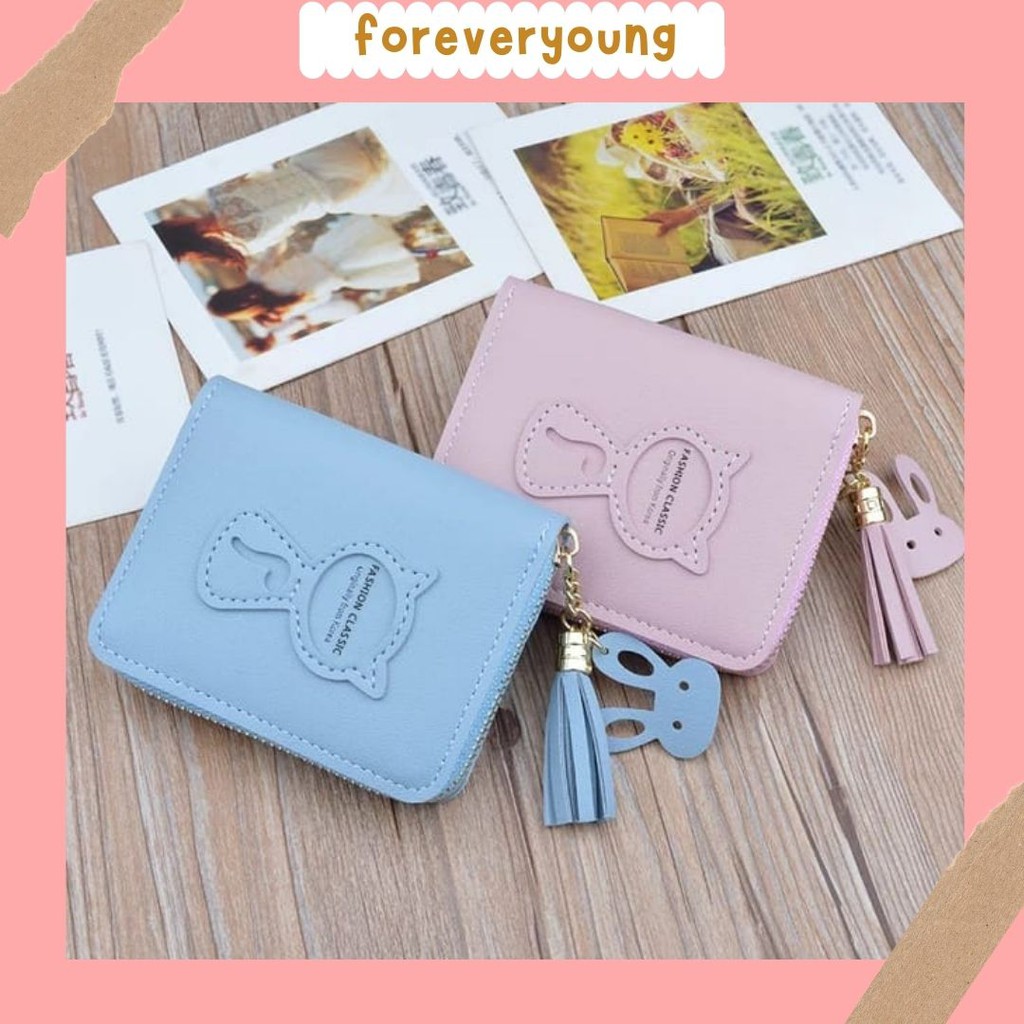 ( Fy ) COD DOMPET WANITA IMPORT CANTIK REAL PIC DOMPET KOREAN FASHION TRENDY MURAH FASHION WALLET