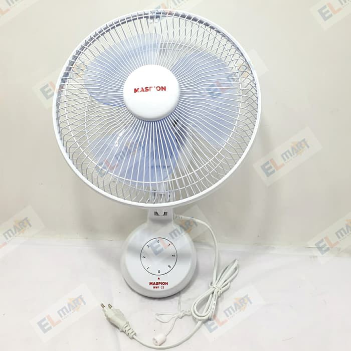 Kipas Angin Dinding Tembok 9 Inch Maspion Wall Fan MWF-23  MWF 23 MWF23 Low Watt Tali Tarik