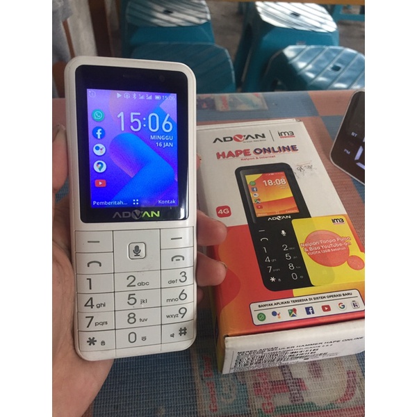 Hp Advan 4G bisa wA, FB, Yt, fulldus batre awet musik keras, harga terjangkau unlock dual 4G GSM