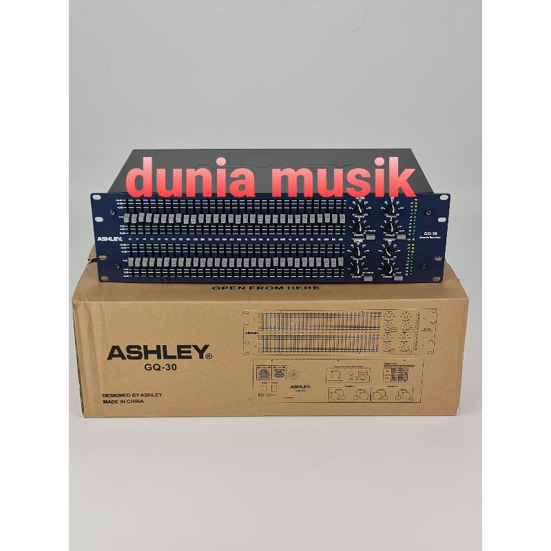 equalizer ashley GQ30 GQ 30 3U original ashley