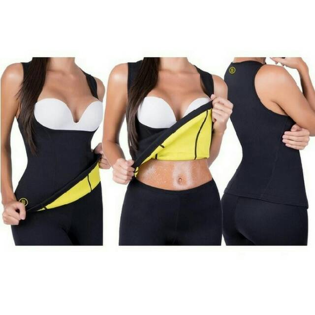 Cami hot shaper ¦ Rompi pembakar lemak ¦ atasan cami hot shaper