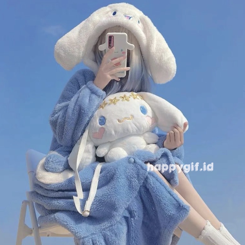 CINNAMON ROLL DASTER ONESIE BAJU TIDUR KOSTUM  PIYAMA KIGURUMI