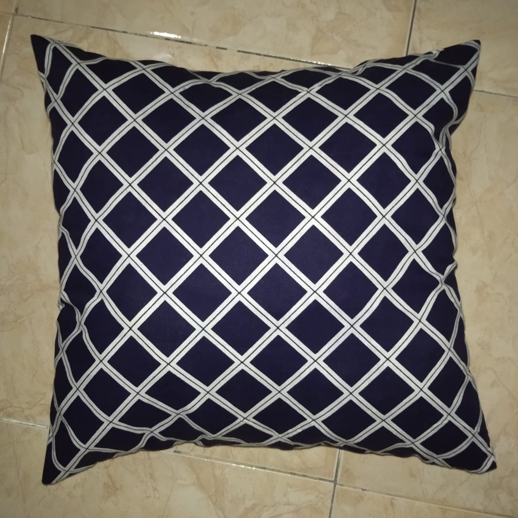 Bantal Sofa Premium Putih Polos 50x50 cm Isi Silicon 600gr Lebih Hemat