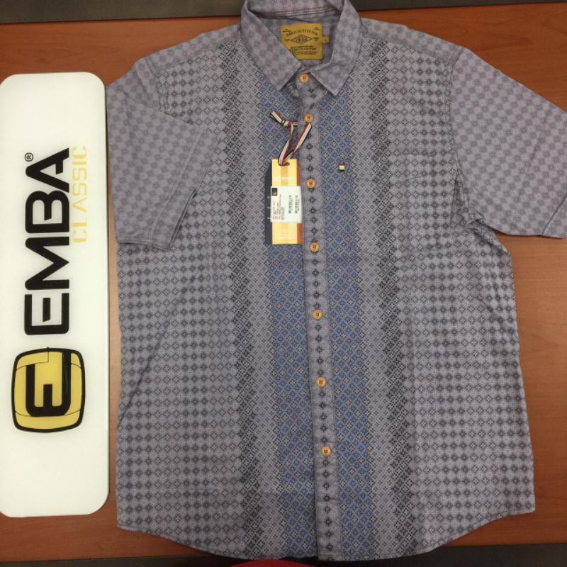 KEMEJA POLOS EMBA CLASSIC MURAH