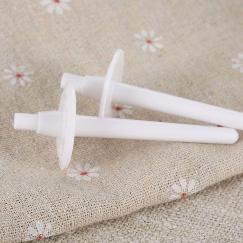 [Elegan] Spool Pins White Mounts On Bobbin Winder DIY Kerajinan Rumah Tangga Sendok Stand Holder