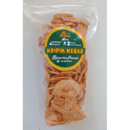 

keripik kulit kebab