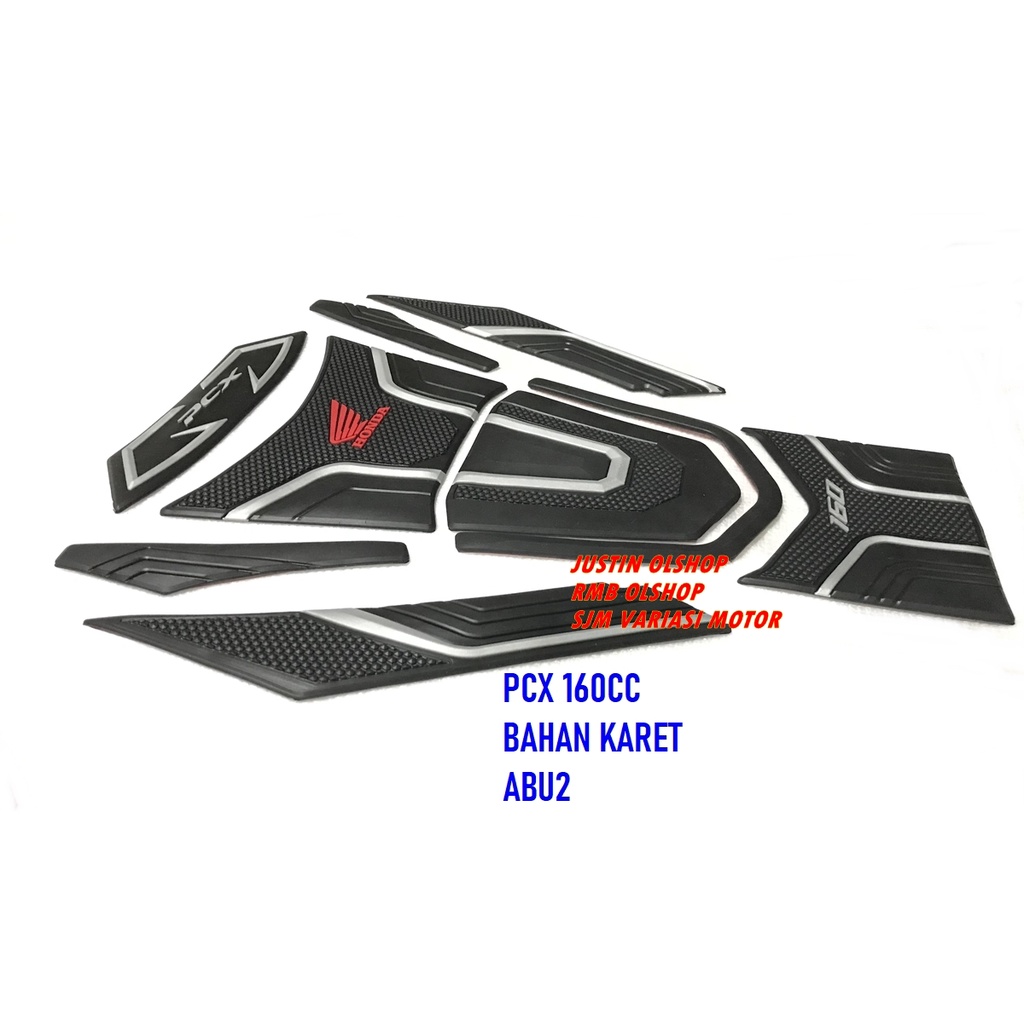 Tankpad Pcx 160 Kualitas Premium / Deckpad Pcx 160 tankpad tengped bahan karet