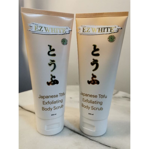 EZ WHITE JAPANESE TOFU BODY SCRUB 200ML