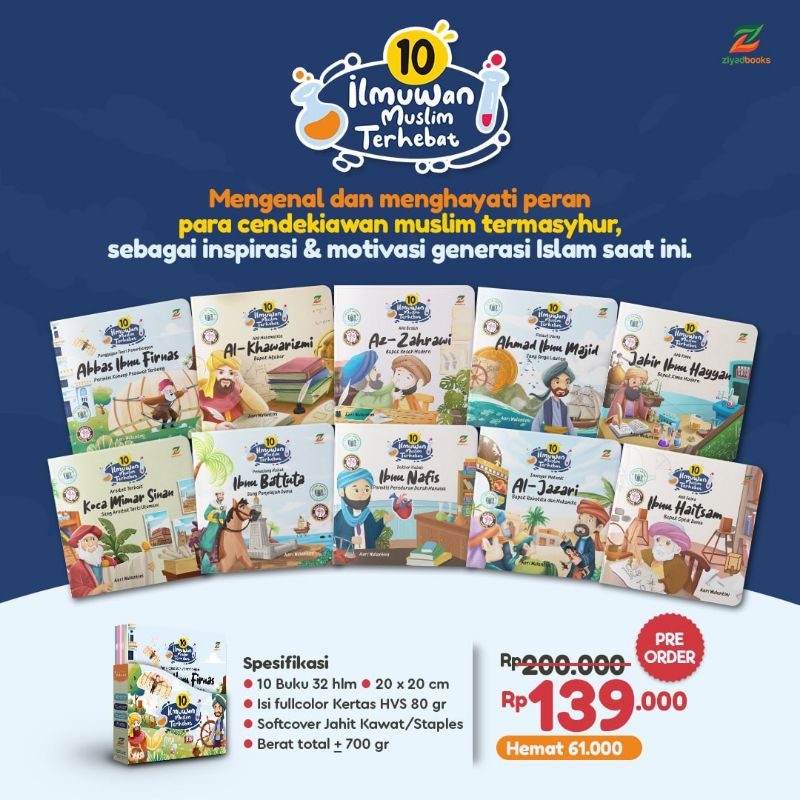 10 ilmuwan muslim terhebat by ziyad