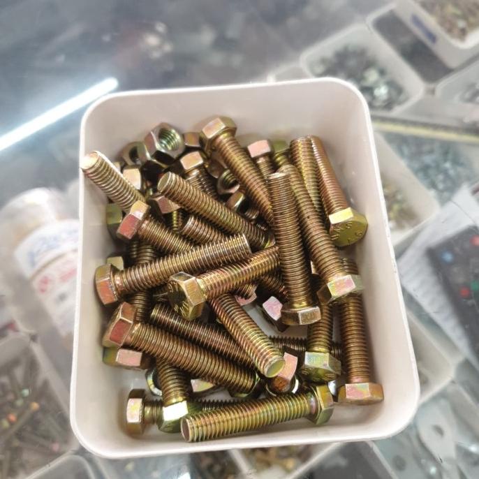 BAUT 12 FULL DRAT PANJANG 4 CM reim07 Murah