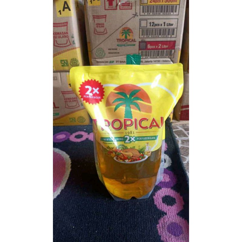 

minyak goreng tropical 2L
