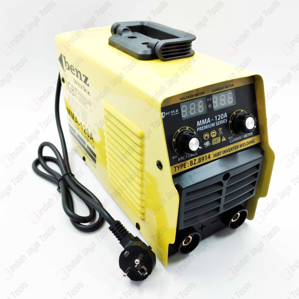 BENZ BZ-8914 450 Watt Mesin Las Listrik MMA Inverter Travo Trafo IGBT