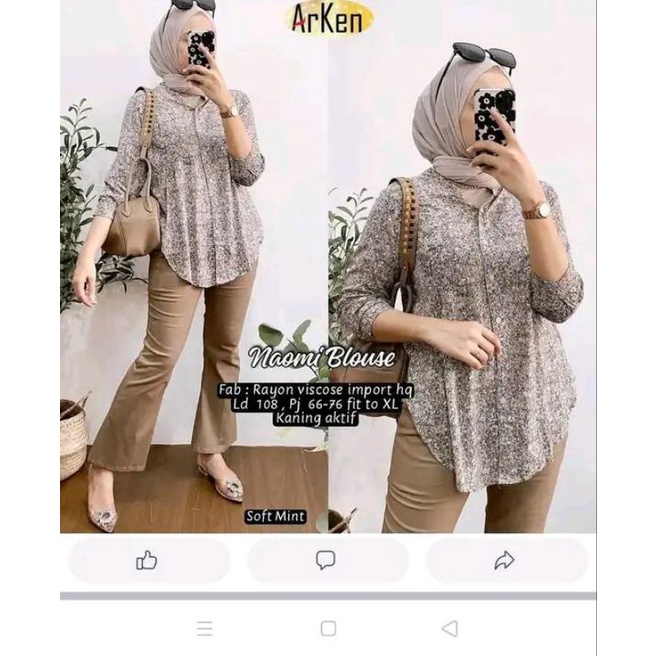 naomi blouse tunik by arken
