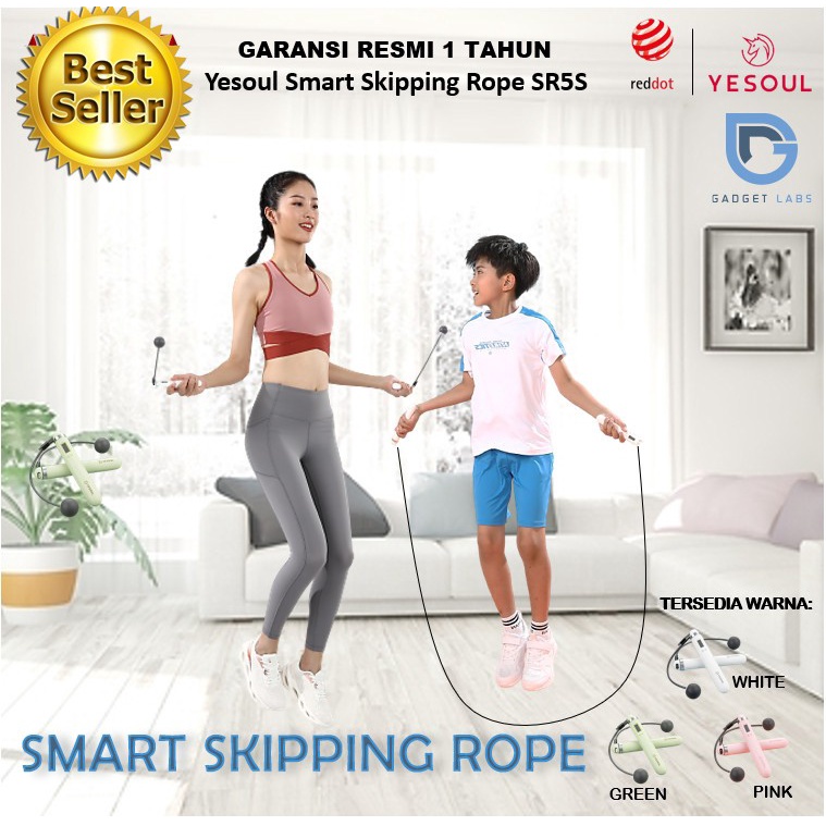 Yesoul SR5S Smart Skipping Rope / Tali Skipping - Garansi Resmi Yesoul