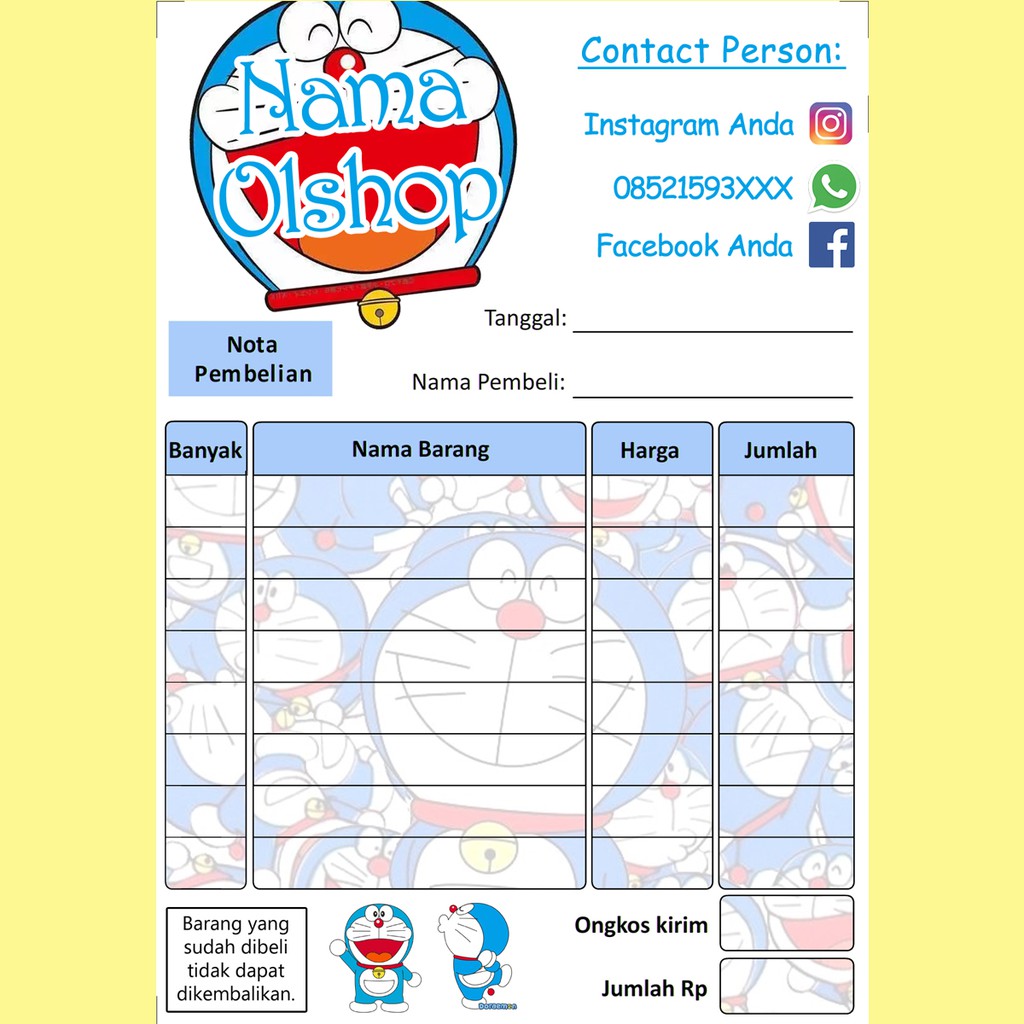 Wow 26+ Gambar Doraemon Untuk Olshop - Richa Gambar