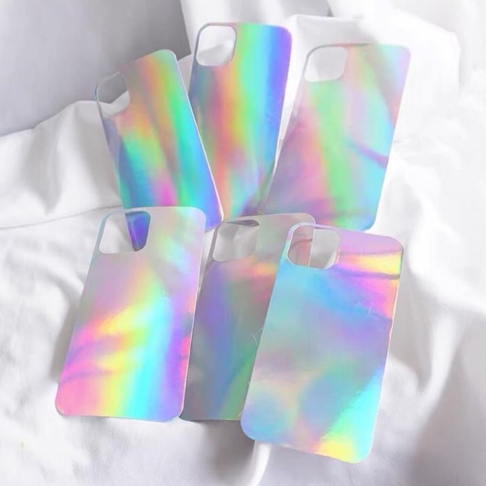 PAPER HOLOGRAM TRANSPRANT IPHONE 7 Plus X XR XSMAX 12 PROMAX SAMSUNG A51 A71 A50 A30S A32 A72 A52