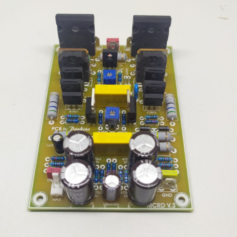 MCRD V3 driver amplifier Fr4 fiber