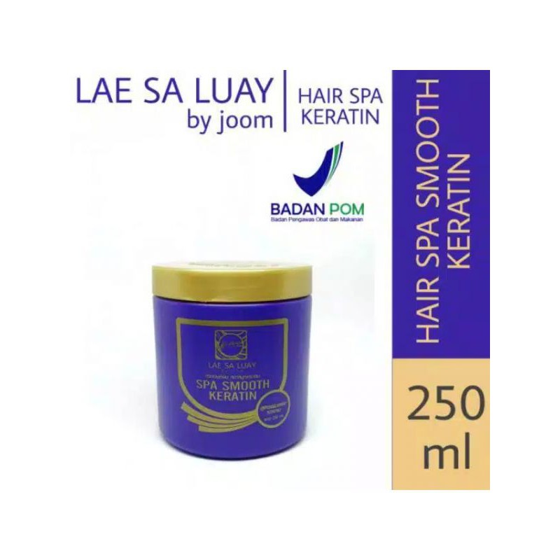 BPOM LAE SA LUAY HAIR SPA SMOOTH KERATIN | MASKER RAMBUT LAE SA LUAY