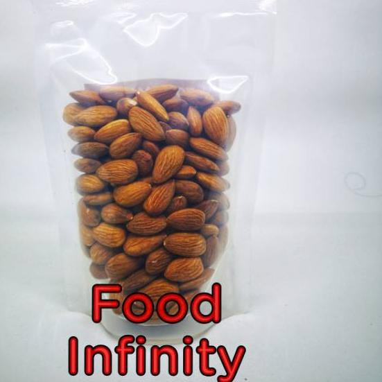 

j-7 Almond Roasted 250 gram / almond panggang PREMIUM UTUH *