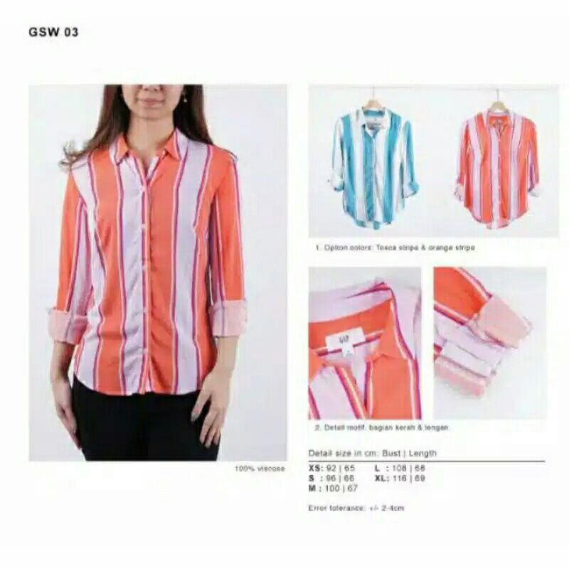kemeja wanita GAP ORIGINAL