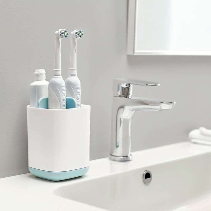 Toothbrush Caddy Tempat Sikat Gigi Easystore 3 Sekat