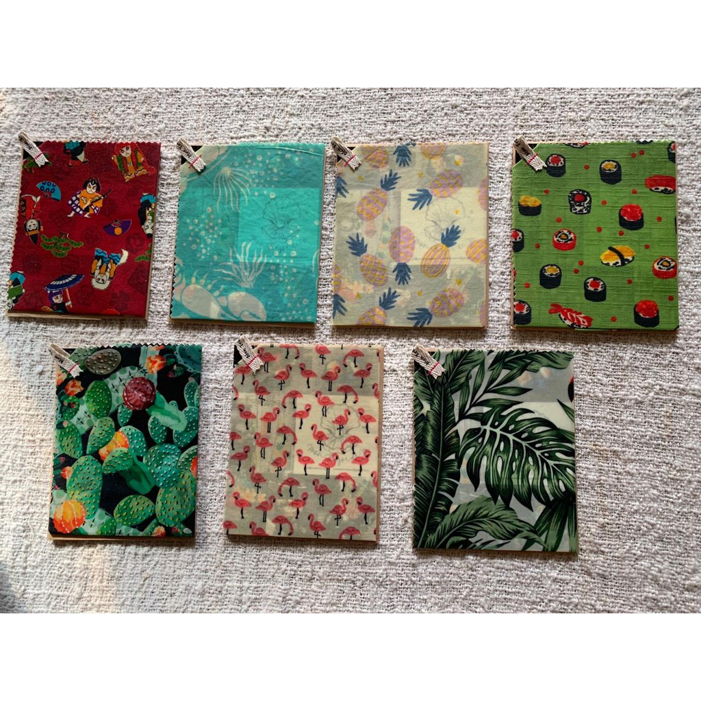 

Beeswax Wrap Ukuran S (20x20cm) - Mon Tresor de M
