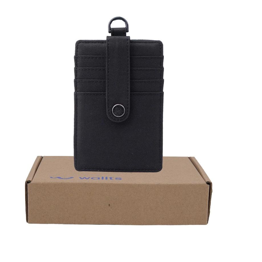 

Terbaru - Wallts Exon Black - Lanyard Name Tag Id Card Pria Wanita