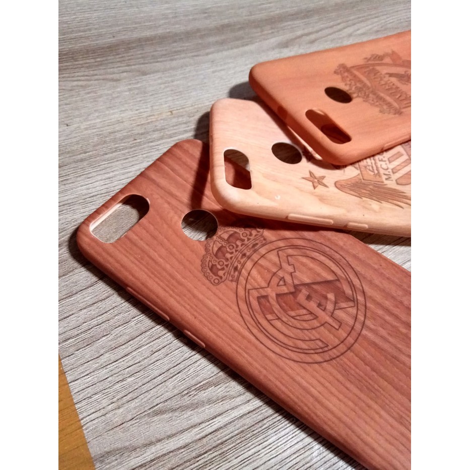 CLUB BALL WOOD EDITION M1A1 MI5X CASE WOOD CASE MOTIF KAYU MI A1 MI 5X