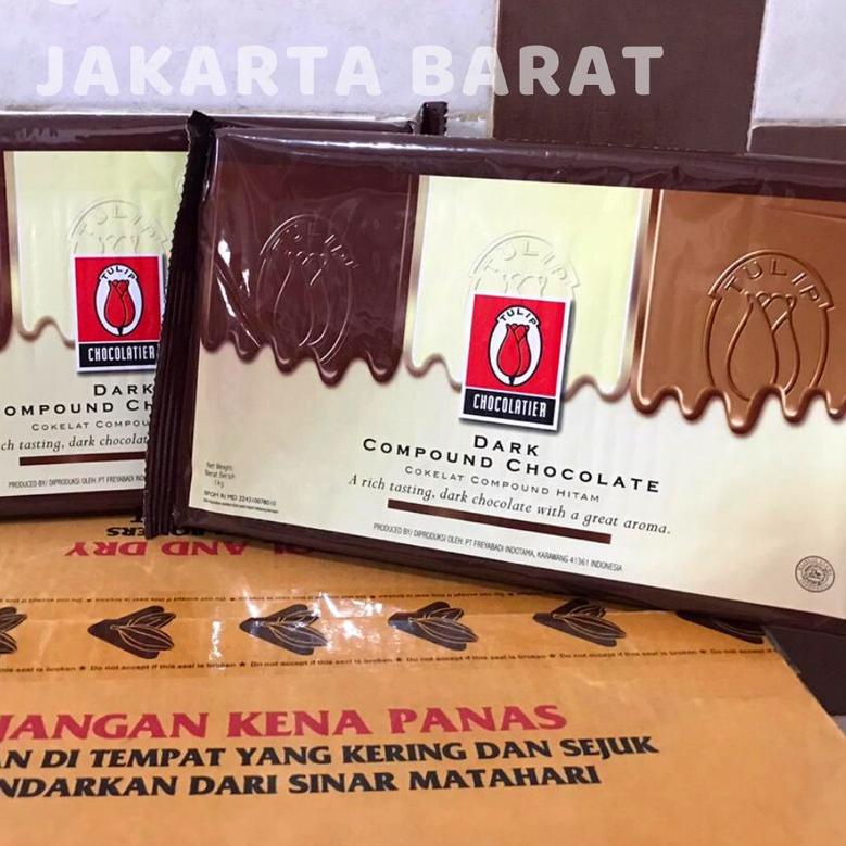 

Update Coklat tulip dark chocolate compound cokelat batang 1 kg ✓