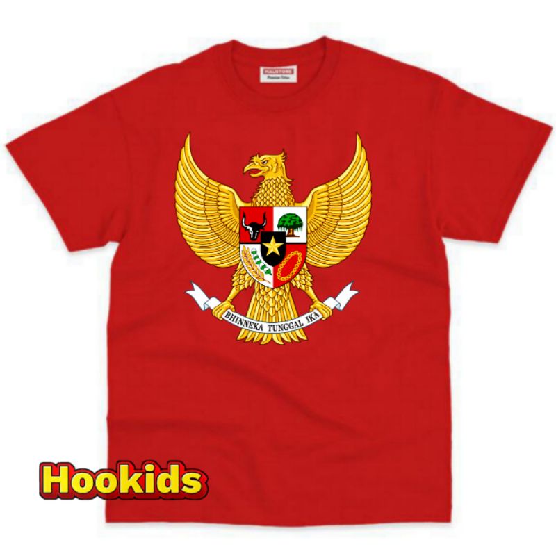 BAJU ANAK KAOS ANAK GARUDA PANCASILA BAHAN PREMIUM
