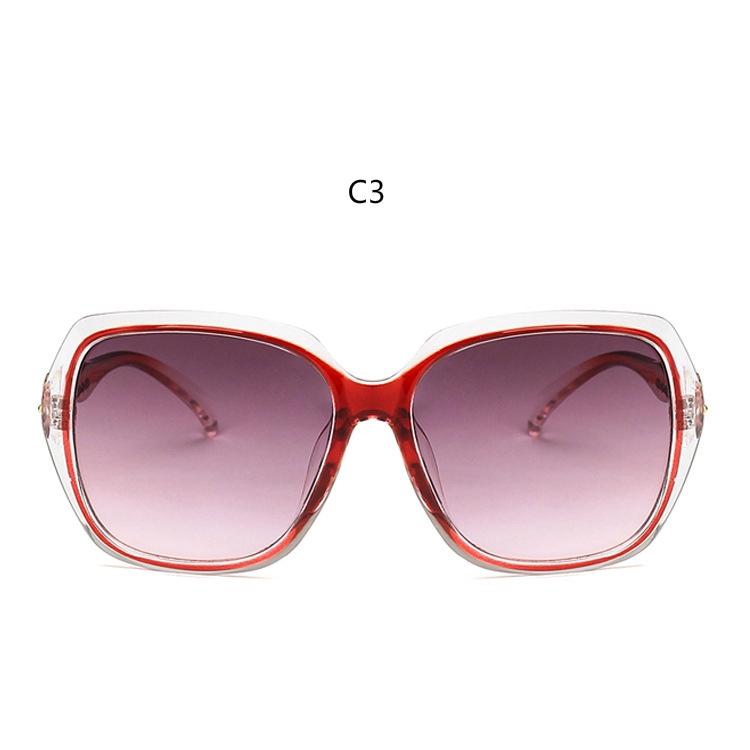 Fashion European and American retro big frame sunglasses with UV protection