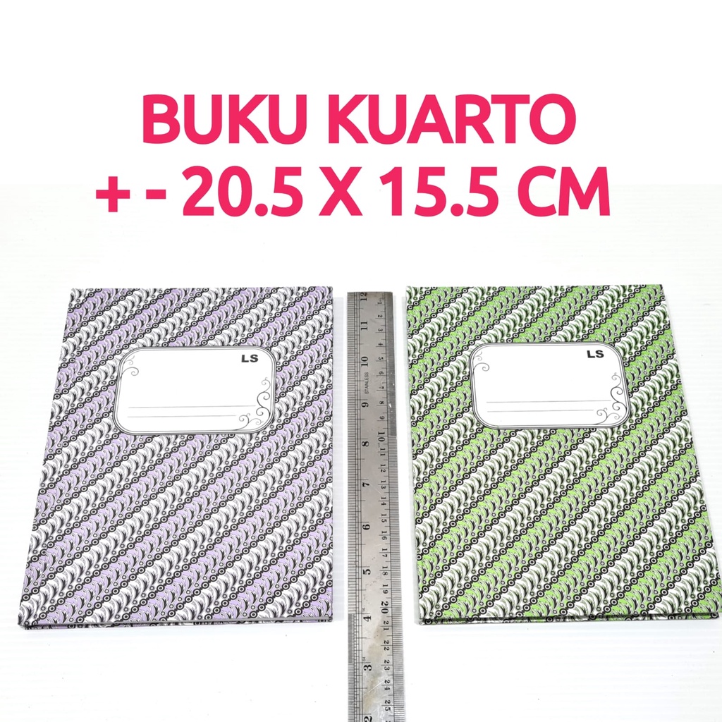 

Buku Hard Cover Kwarto Batik