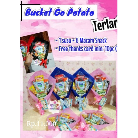 

Snack bucket/paket ultah/paket wisuda