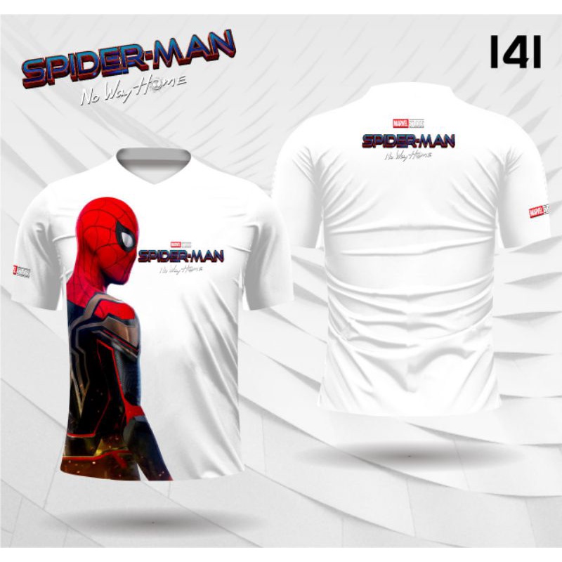 baju kaos spiderman no way home kaos spiderman baju spiderman superhero
