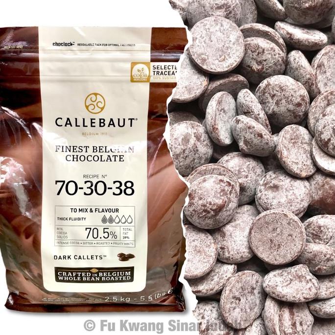 

Callebaut Dark Noir Chocolate Belgian Couverture 70,5% 100 gr