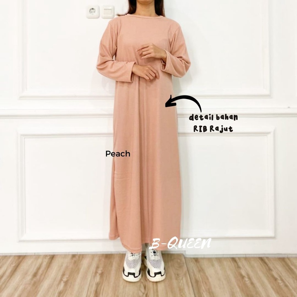 GAMIS RAJUT TURTLENECK / DRESS MUSLIM RAJUT LENGAN PANJANG / INNER DRESS WANITA/ KNIT DRESS