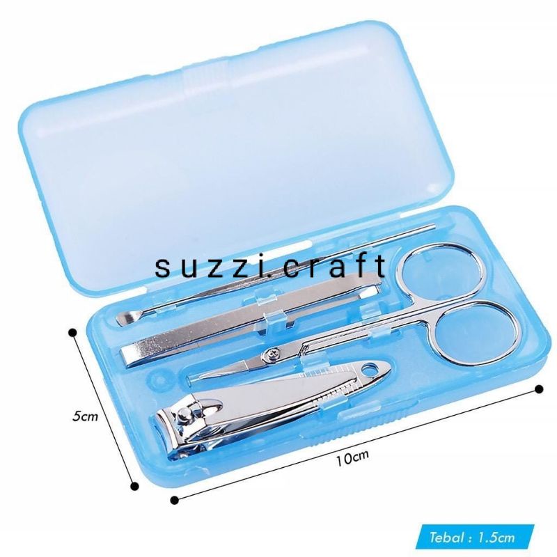 manicure pedicure set alat perawatan kuku