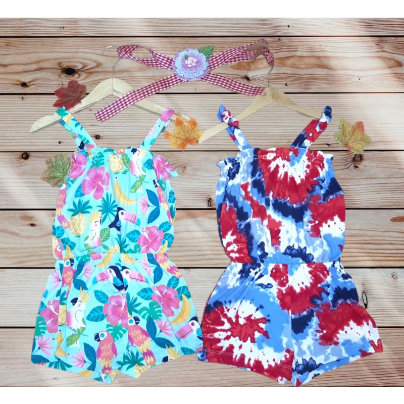 baju anak perempuan jumpsuit 2 - 5 tahun