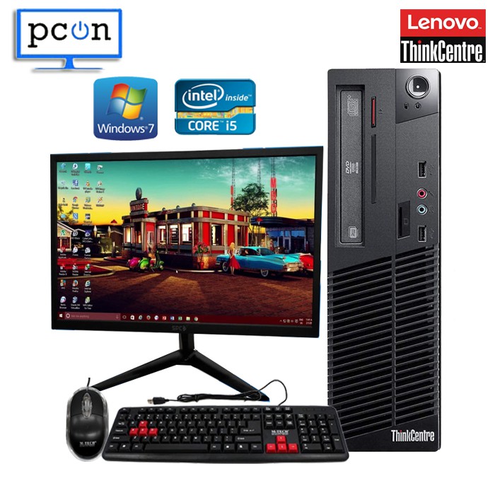 PC KOMPUTER PC BUILT UP LENOVO THINKCENTRE M81 Core fullset Monitor