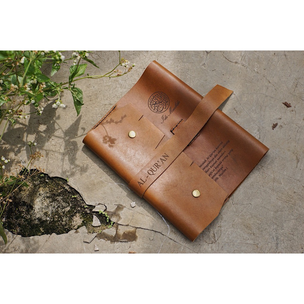 COVER ALQURAN KULIT ASLI CUSTOM