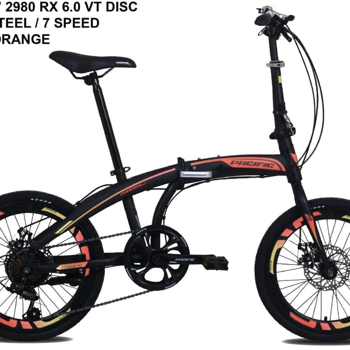 Sepeda Lipat 20 Pacific 2980 RX 6.0 VT Disc