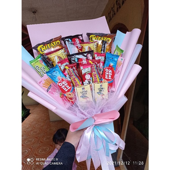 

BOUQUET SNACK REQUEST/BUCKET SNACK/BUKET MAKANAN