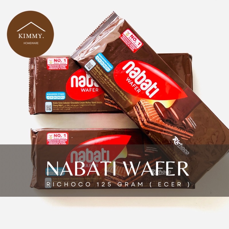 Jual NABATI COKELAT RICHOCO 125 GRAM / NABATI WAFER / RICHEESE NABATI ...