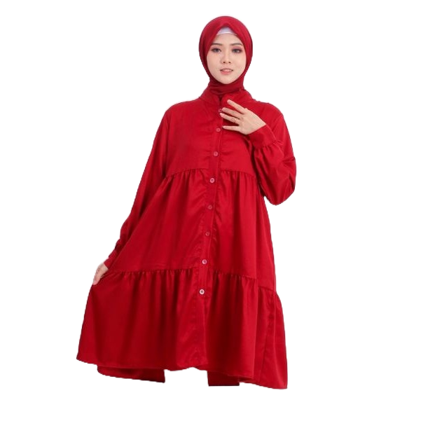 LONG TUNIK WANITA BUSUI KEMEJA LONG TUNIK WANITA 811